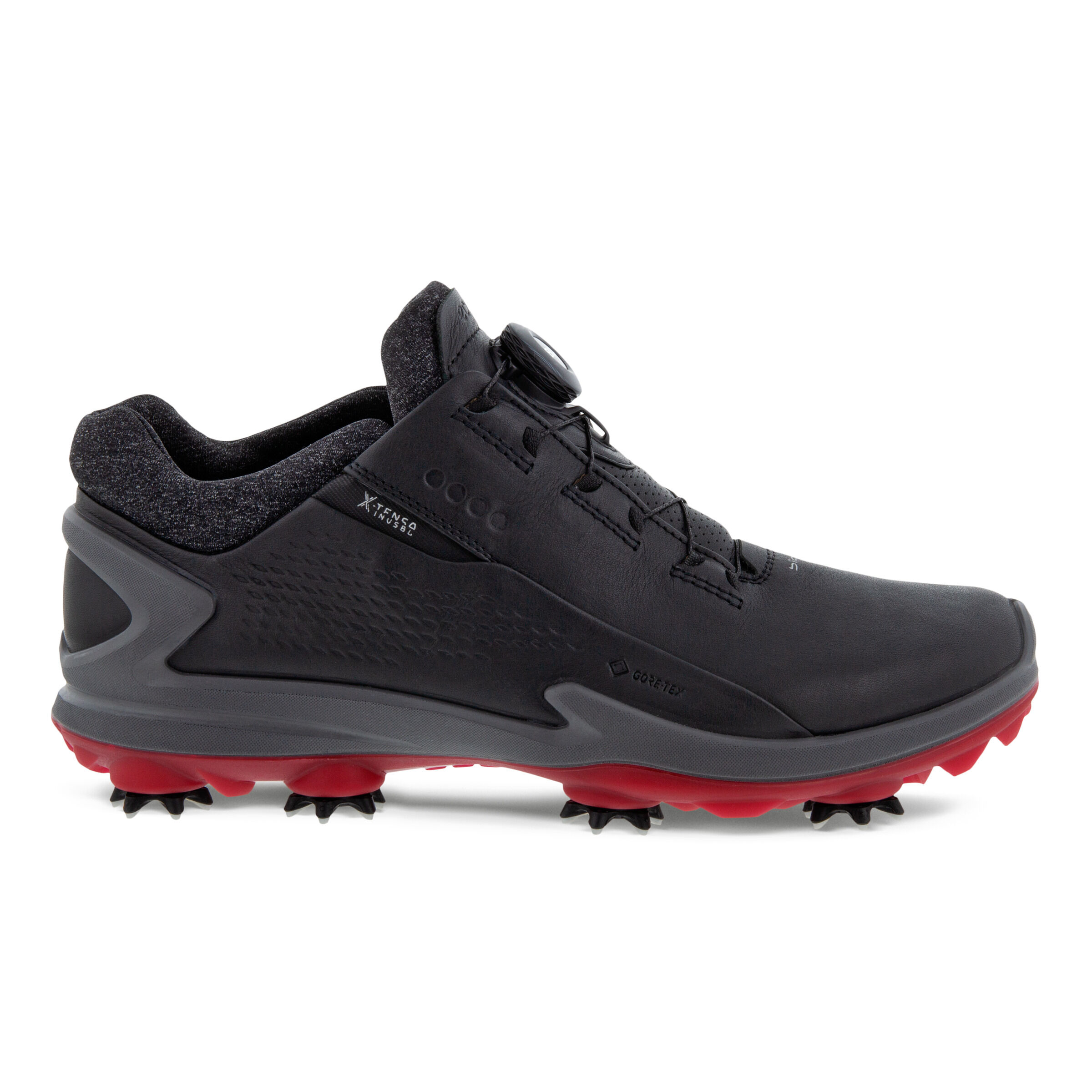 에코 맨 골프화 ECCO Mens BIOM G3 BOA Fit Cleated Golf Shoes,BLACK