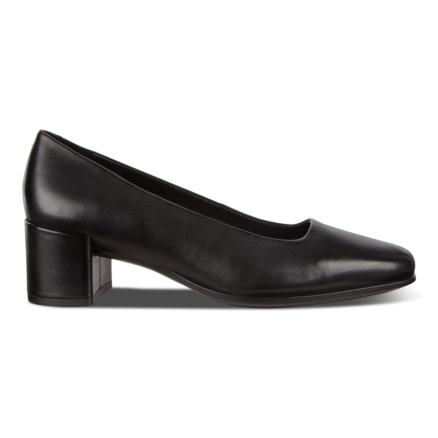 UPC 825840480986 product image for ECCO Women's Shape 35 Squared Pump Size 5 Leather Black | upcitemdb.com